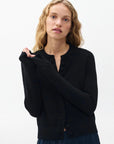 Wallace Crew Sweater Black Sweater - Crewneck rag & bone 