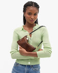 Shoulder Strap Petite Double Braids Black