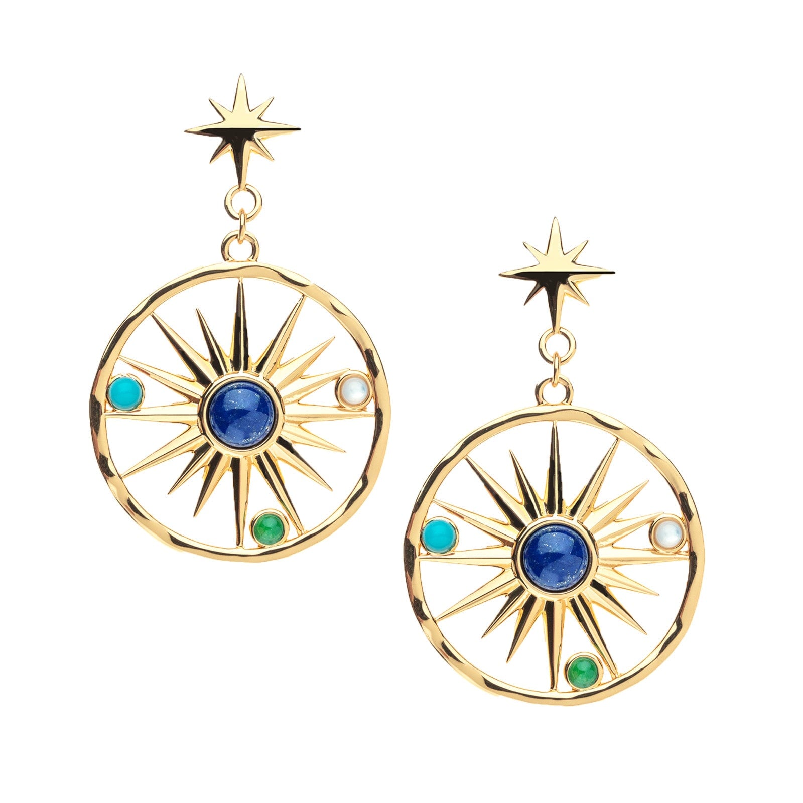 Wanderlust Between the Sun and the Moon Earrings Earrings Jane Win 