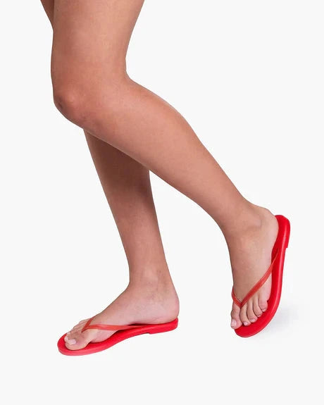 Aqua Flipflops Sol Red Sandals - Flip Flops Tkees 