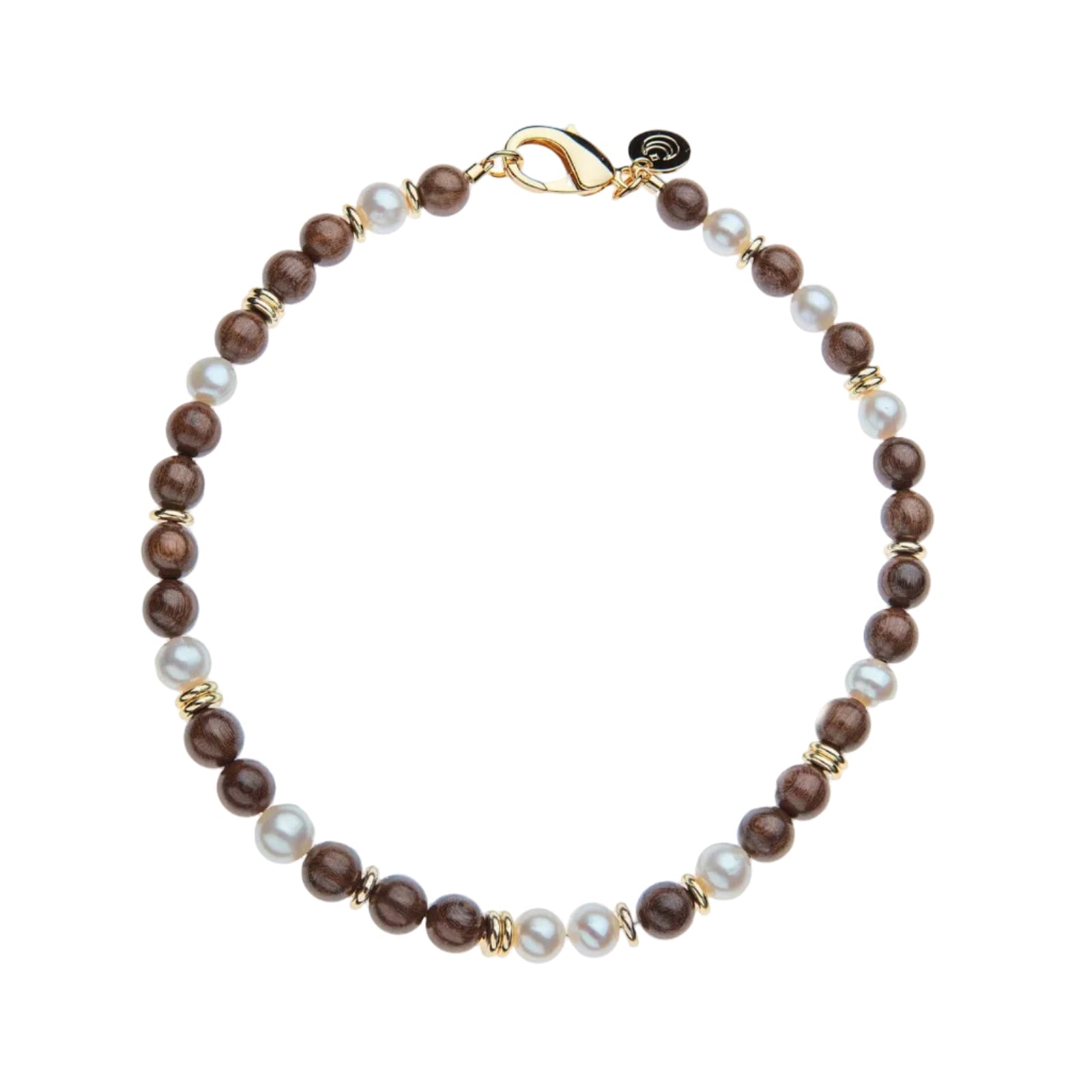 Statement Necklace Wood and Pearl Necklaces Jane Win 