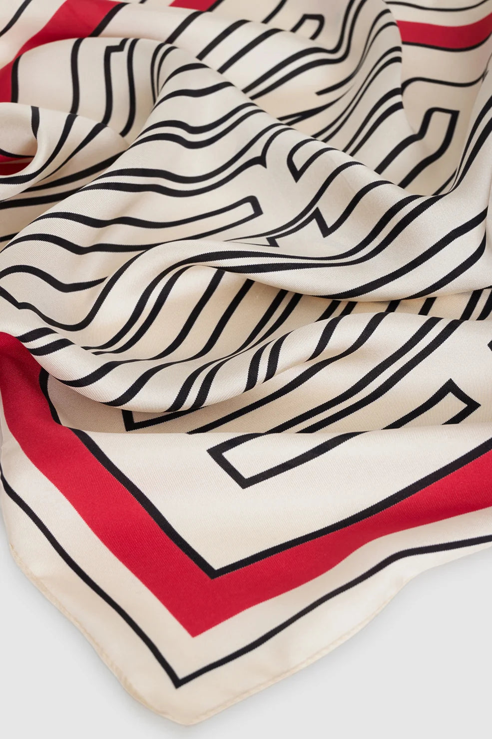 York Scarf Tango Red
