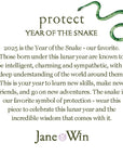 Protect Snake Lariat Chain Necklaces Jane Win 