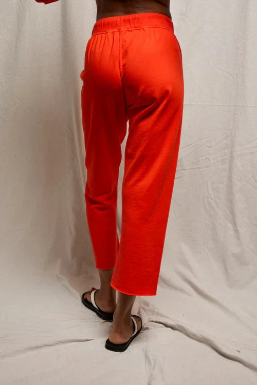 Jamaica Fleece Drawstring Pant Tomato Pants - Sweatpants perfectwhitetee 