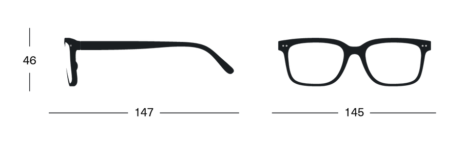 Reading Glasses #L Havane Accessories - Reading Glasses Izipizi 