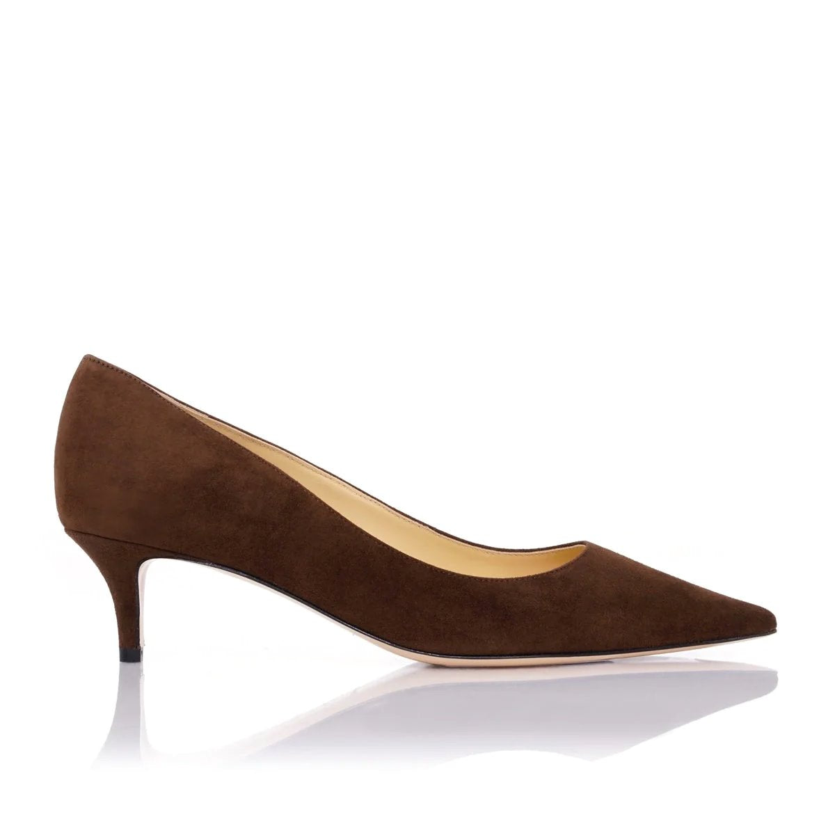 Classic Pump 45 Chocolate Shoes - Pumps - High Marion Parke 