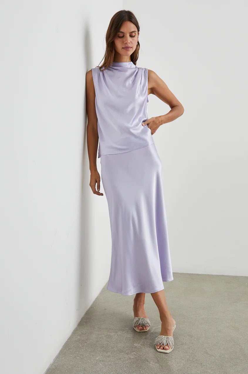 Anya Lilac Ice Skirts - Midi Rails 