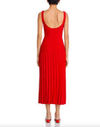 Ellison Dress Red Rose Dresses - Maxi Staud 