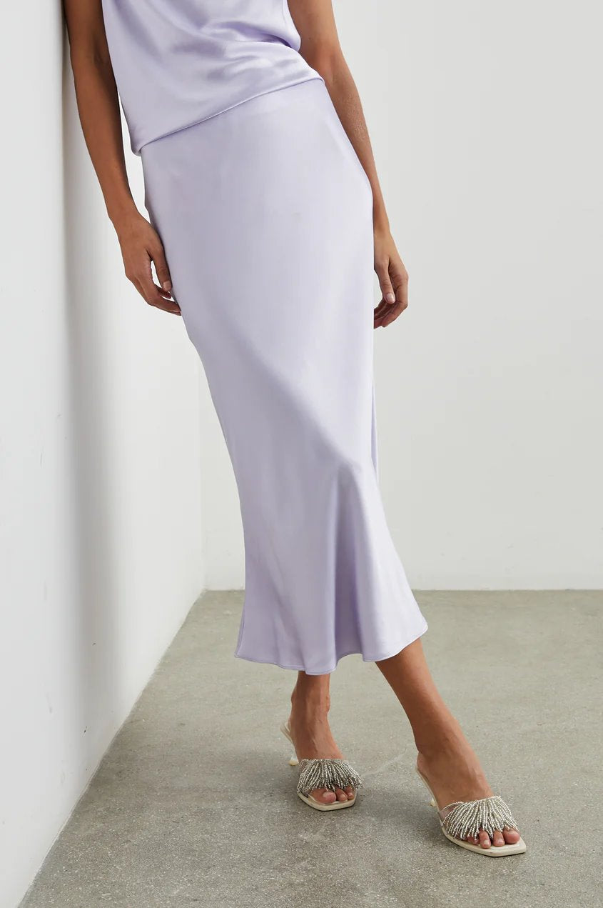 Anya Lilac Ice Skirts - Midi Rails 