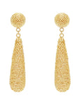 Tivoli Drop Earrings Gold Jewelry - Earrings Mignonne Gavigan 