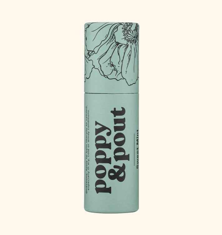 Lip Balm Sweet Mint Accessories - Beauty & Hair Poppy & Pout 