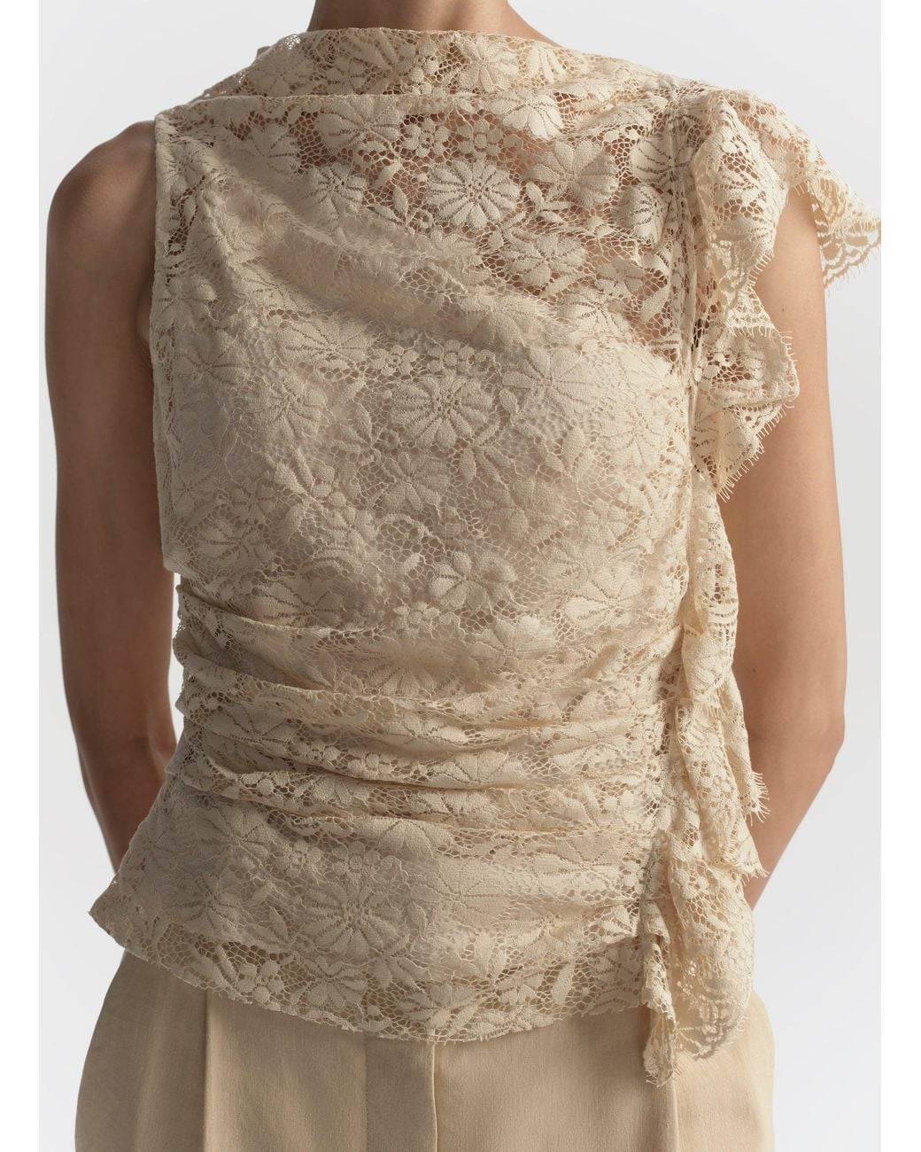 Astrid top Cream Dolce Tops - Blouses A.L.C 