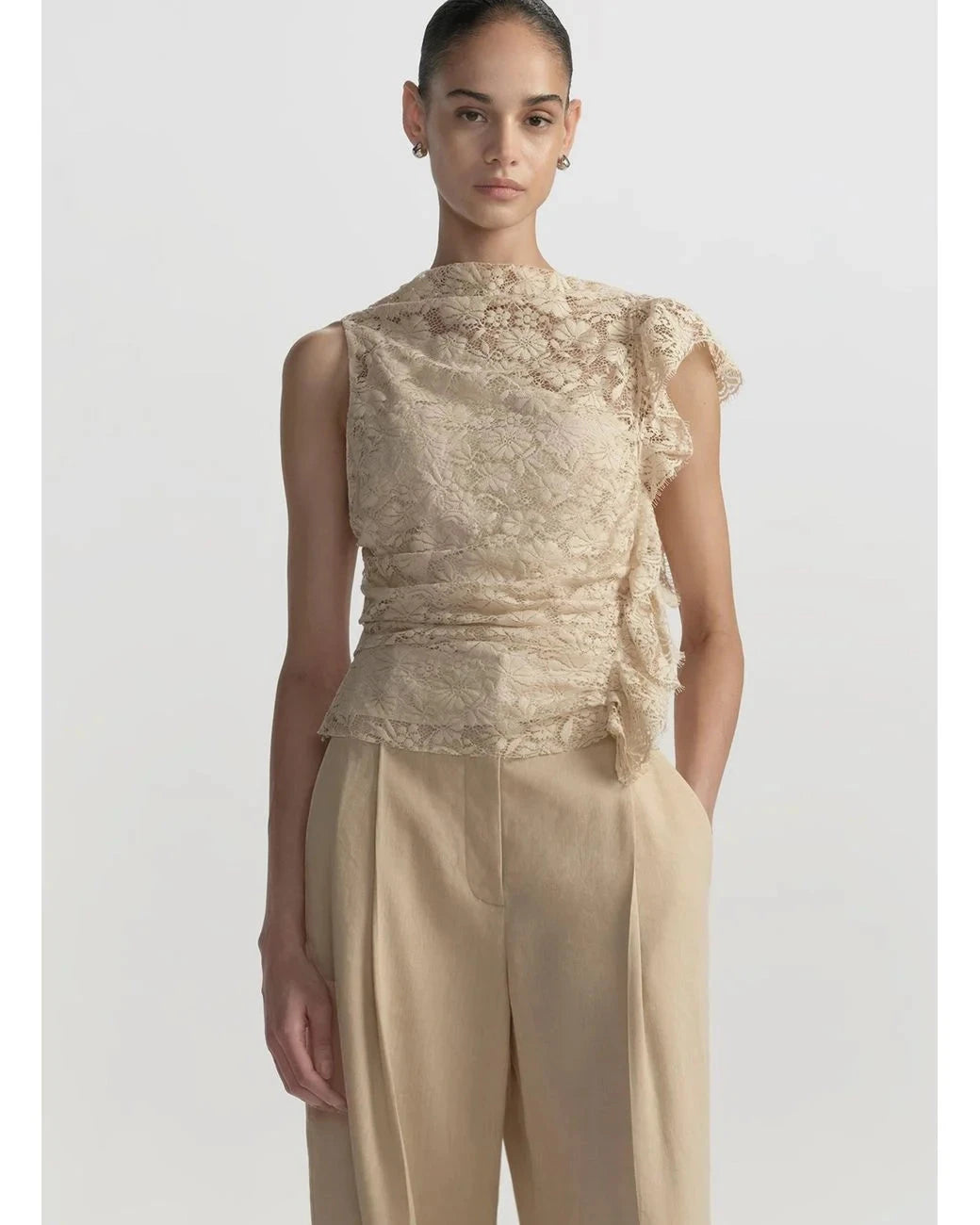 Astrid top Cream Dolce Tops - Blouses A.L.C 