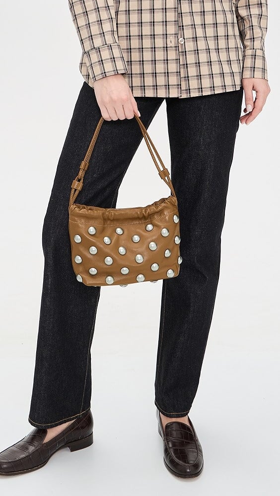 Aden Bag Oiled Oak/Nickel Hobo & Shoulder A.L.C 