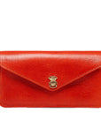 Alex Long Leather Wallet Poppy