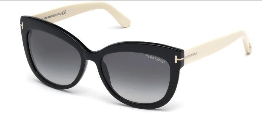 Alistair Sunglasses Black/ Ivory Accessories - Sunglasses Tom Ford 