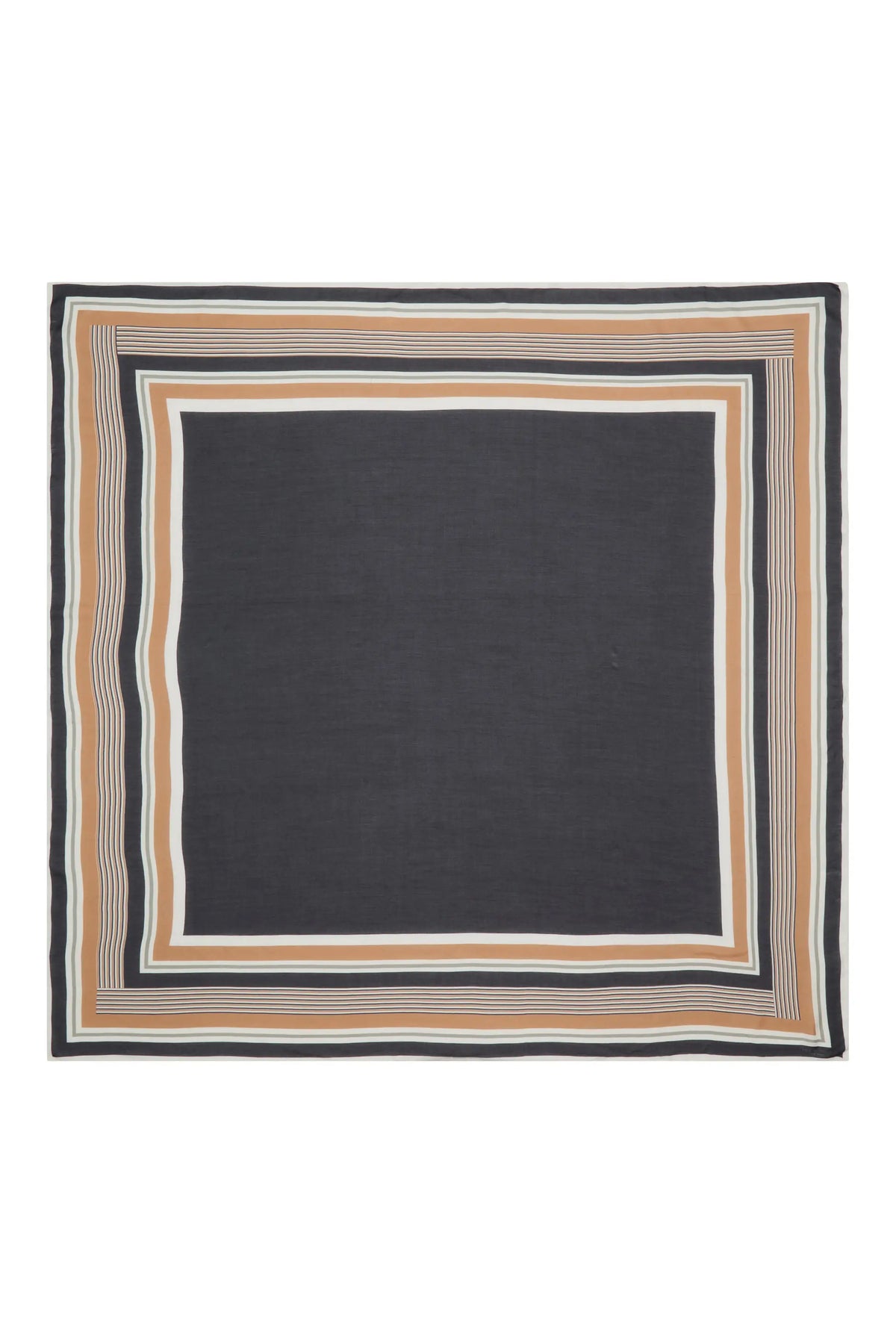 Lina Striped Scarf Olive