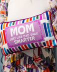 Mom Rules Needlepoint Pillow Home Decor - Pillows Furbish 