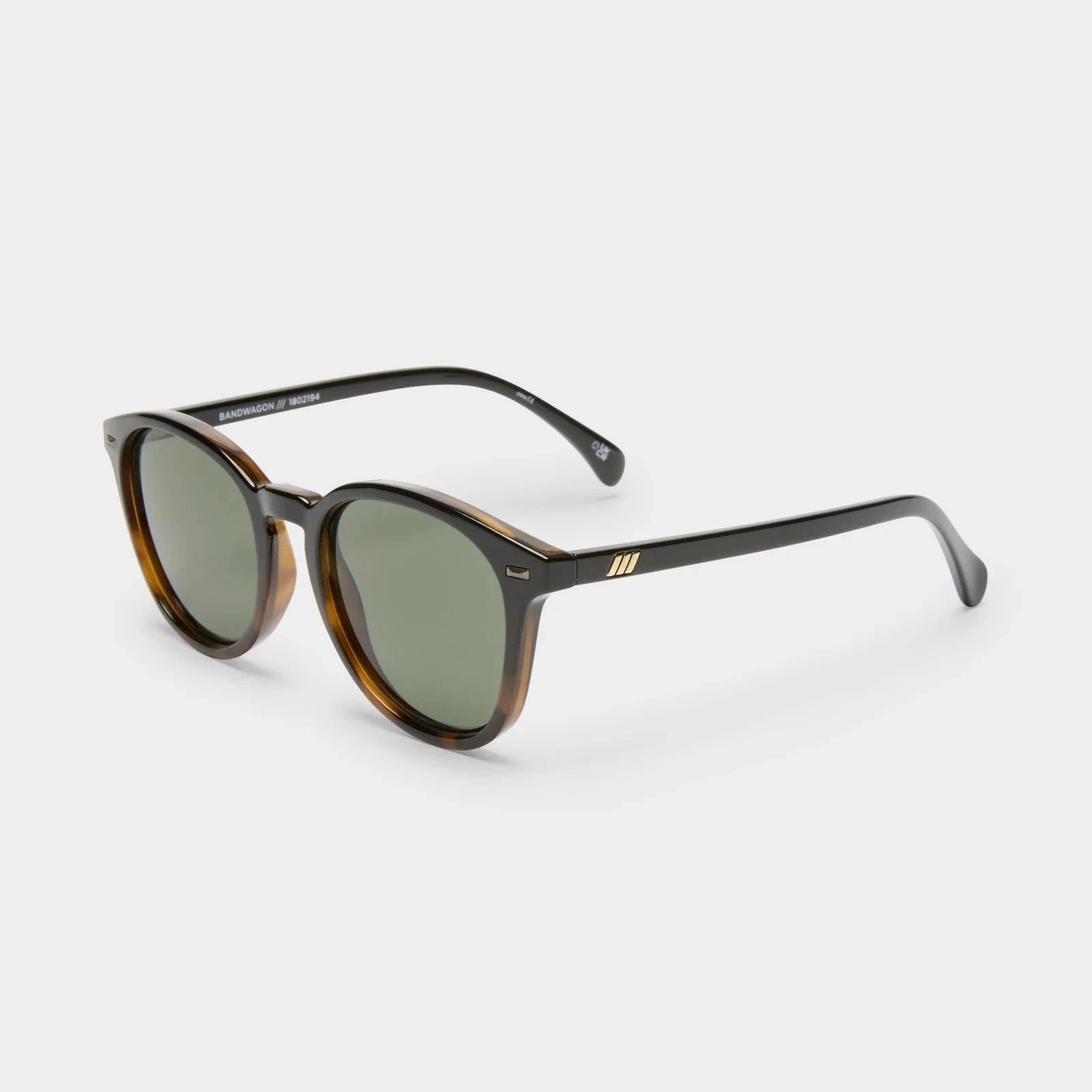 Bandwagon Black Tort Sunglasses Le Specs 