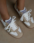 Cloud Sneaker Gold Beige Sneakers Back 70 