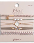 Glimmer Hair Tie & Bracelet Set