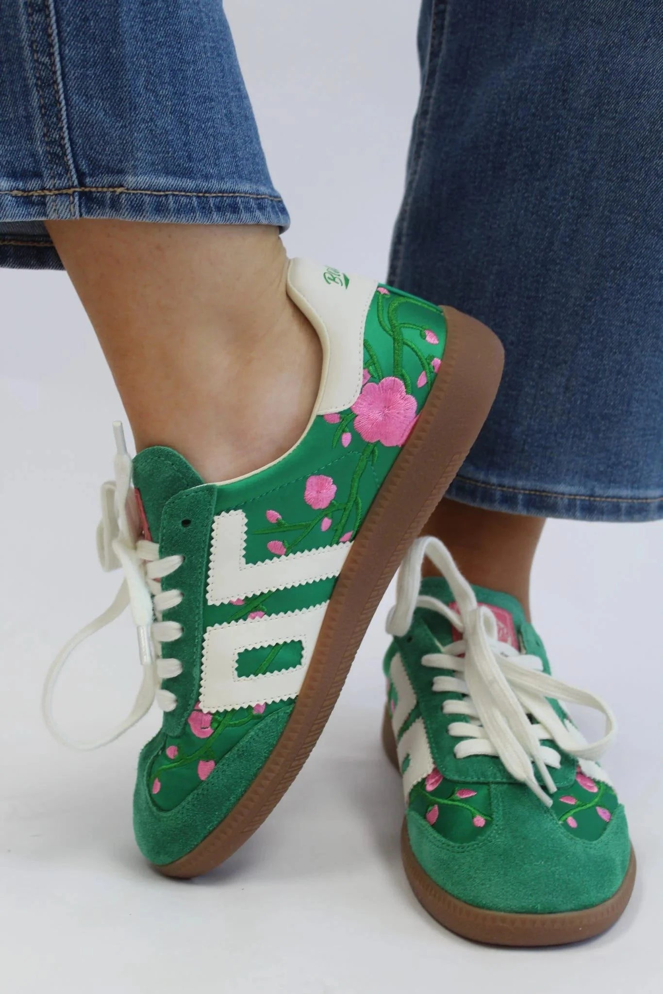 Ghost C26 Sneaker Floral Green Sneakers Back 70 