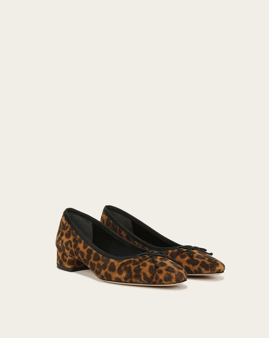 Cecile Ballet Pump Leopard Shoes - Pumps - Low Veronica Beard - Shoes 