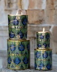 Medium Bergamotto Decorated Candle Candles & Diffusers - Candles Ortigia 