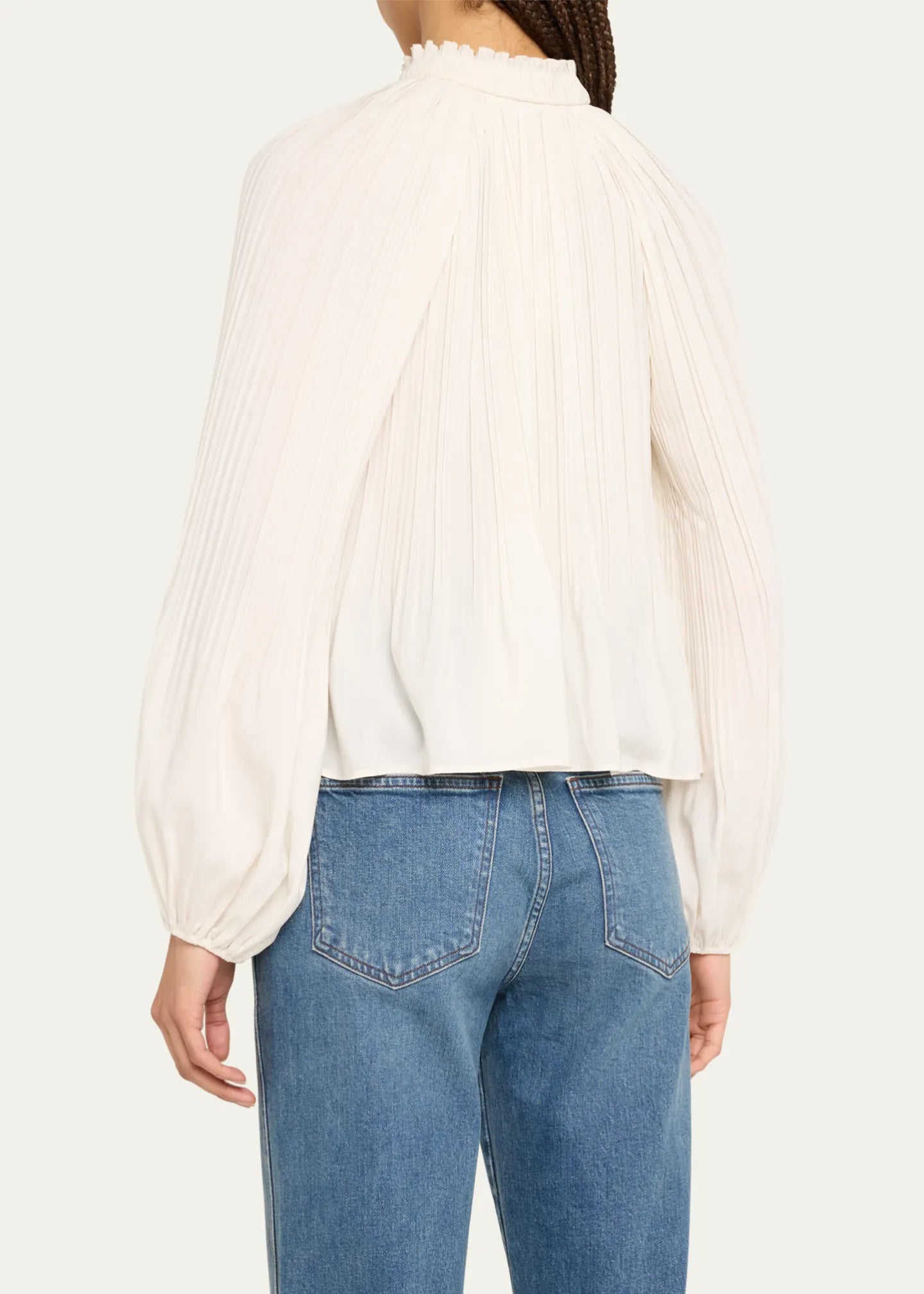 Walker Top Ivory Tops - Blouses Veronica Beard 