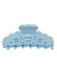 Big Effing Clip Blue Fleur Eyelet