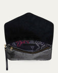 Alicia Python Clutch Black Clutch Claris Virot 