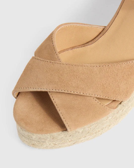 Blaudell Ante Tostado Shoes - Wedges - Espadrille Castaner 