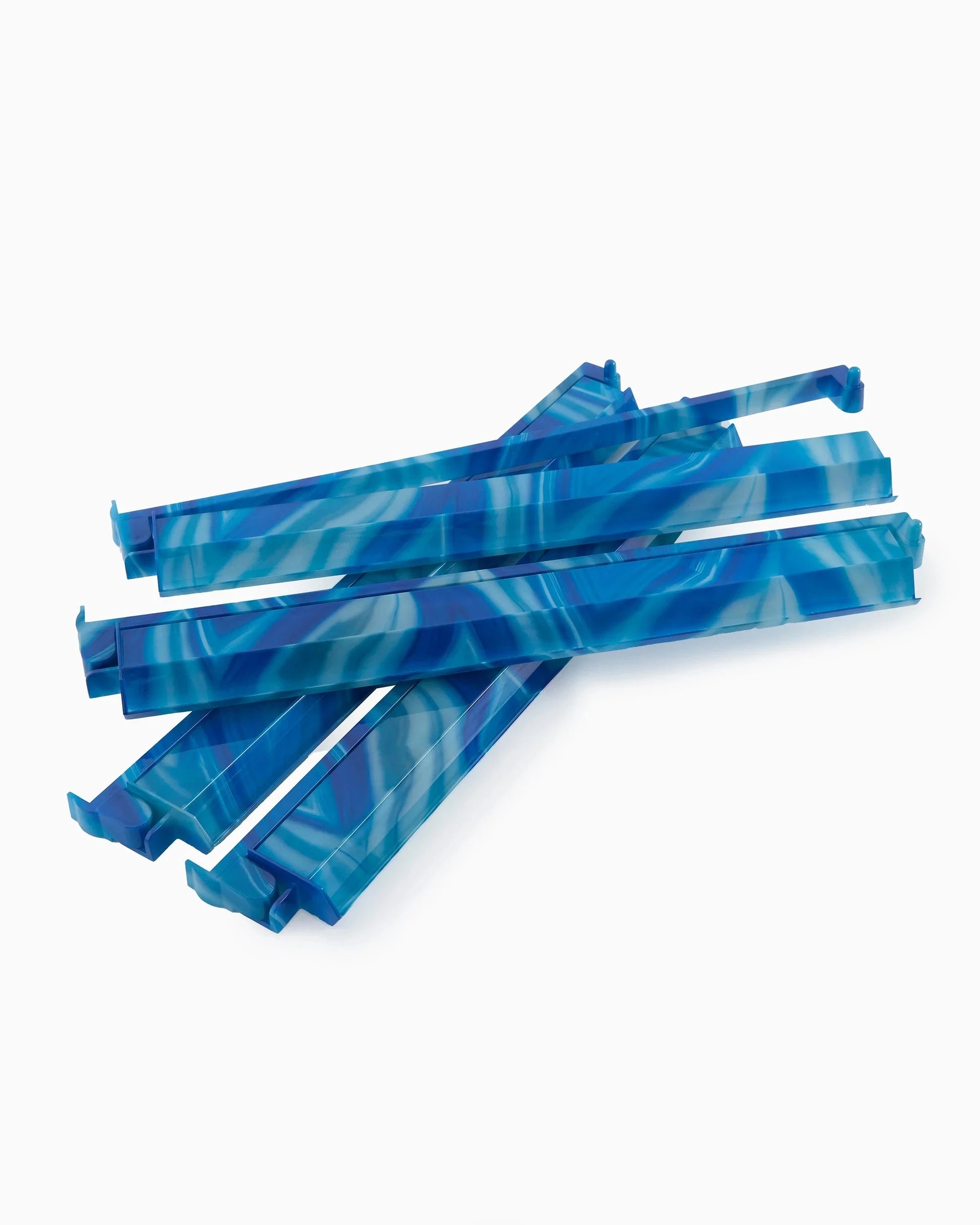 Rack And Pushers Set Blue Lace Agate Home Decor - Games Oh My Mahjong 