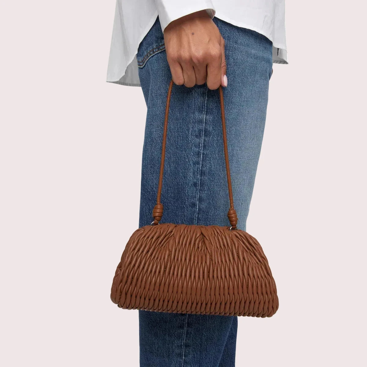Elio Bag Chestnut Clutch A.L.C 