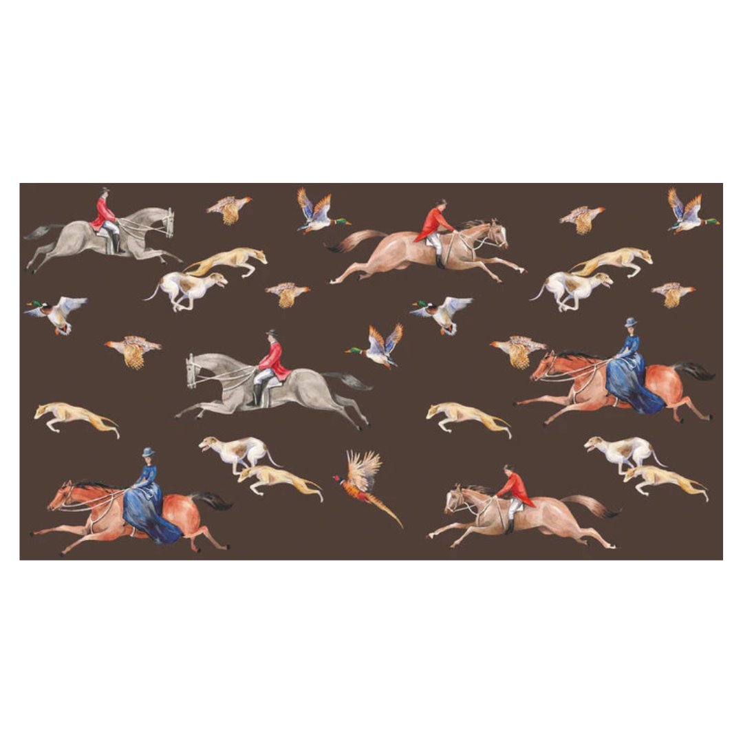 Horse Ride Cashmere Scarf Brown Scarves Simone Bruns 