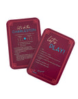 Burgundy Shuffler Home Decor - Games Oh My Mahjong 
