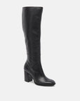 Fynn Leather Boot Onyx Shoes - Boots - Knee High Boots Dolce Vita 