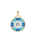 Protect Starry Eye Blue Omega Wire Jewelry - Necklaces Jane Win 