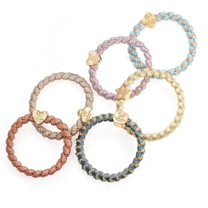 Woven Gold Star Hair Tie Lemonade Beauty & Hair By Eloise 