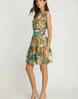 Caitlin Dress Baroque Pineapple Dresses - Short Caballero 