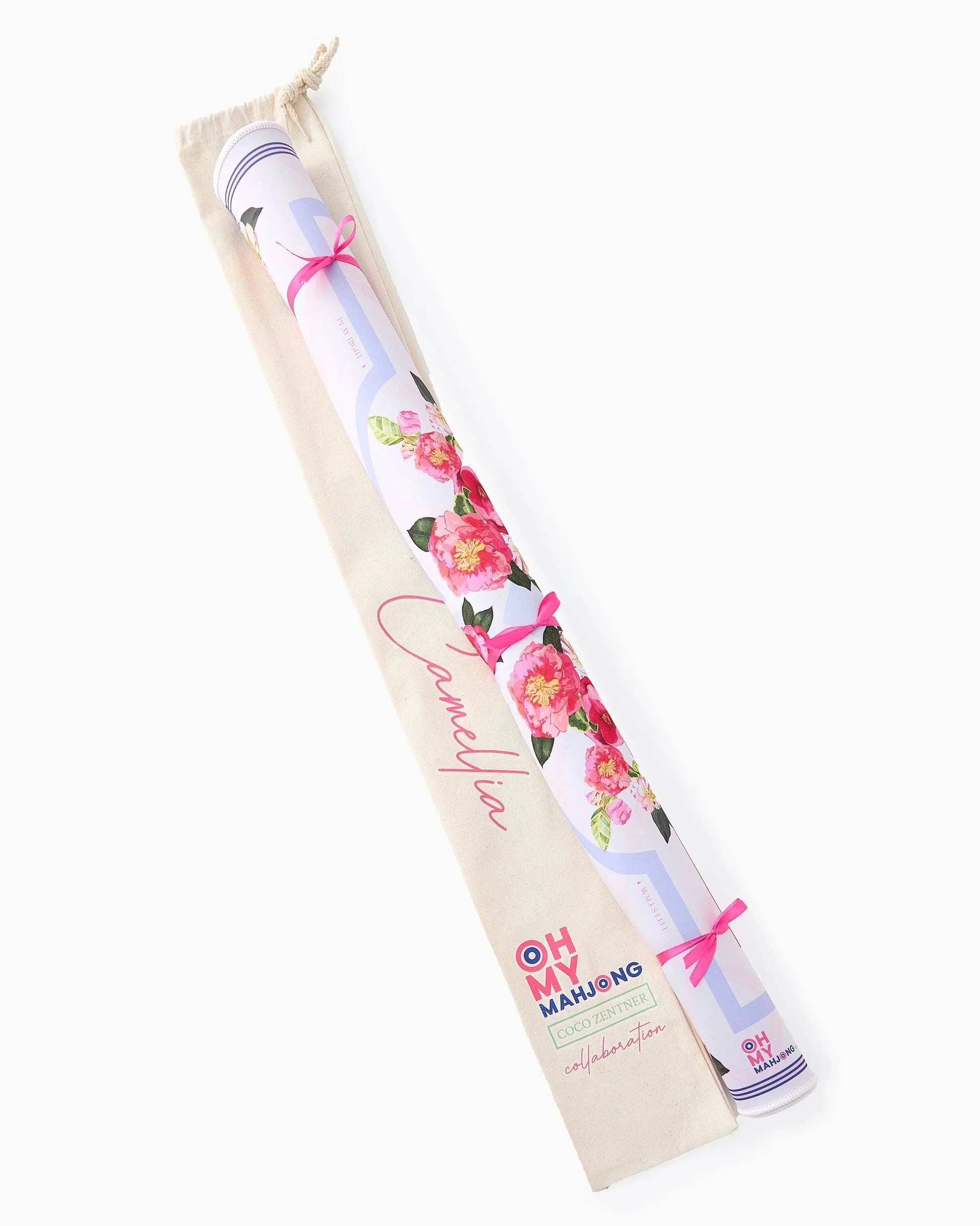 Camellia Mat Home Decor - Games Oh My Mahjong 