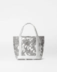 Empire Tote Small Matte Silver/ Silver Metallic Camo