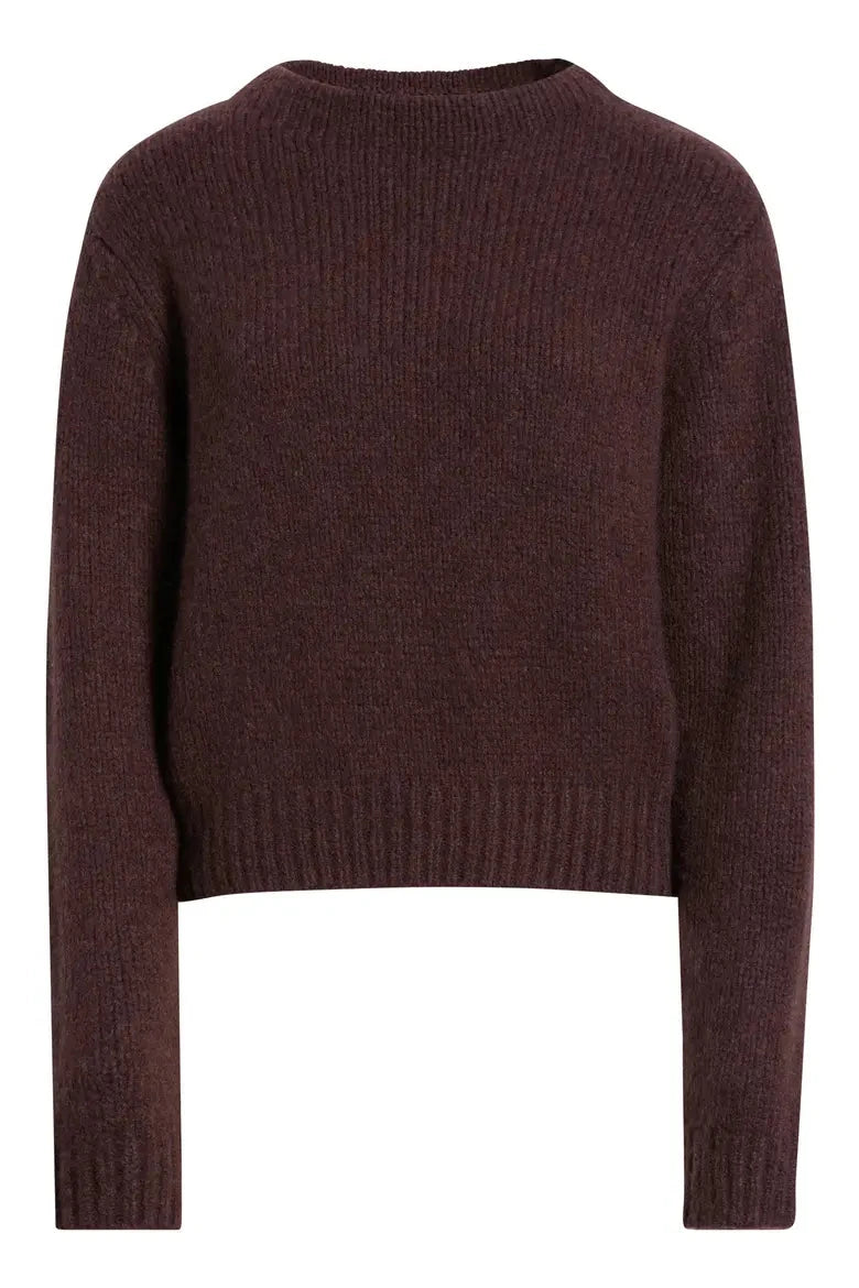 Maire Sweater Red Umber Sweater - Crewneck Doen 