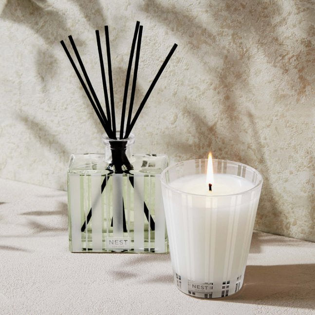 Classic Candle 8oz. Bamboo Accessories - Candles & Diffusers NEST 