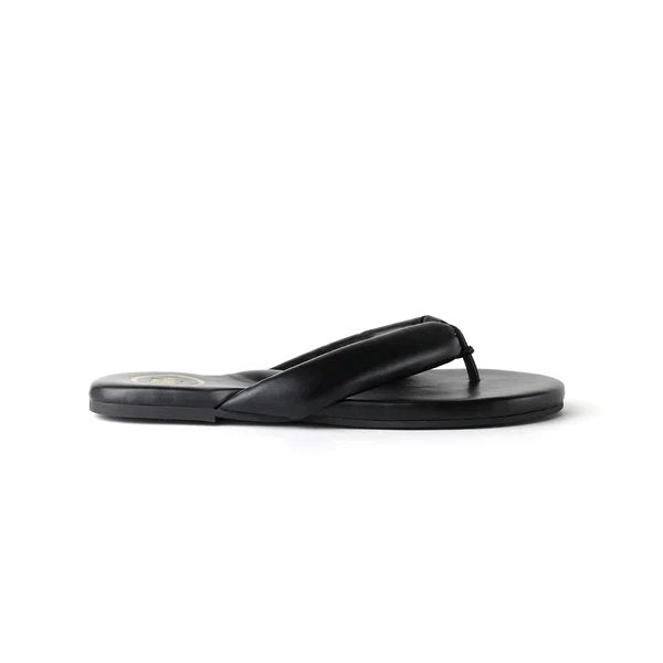 Gisel Strap Sandal Noir Shoes - Sandals - Flat Sandals Solei Sea 