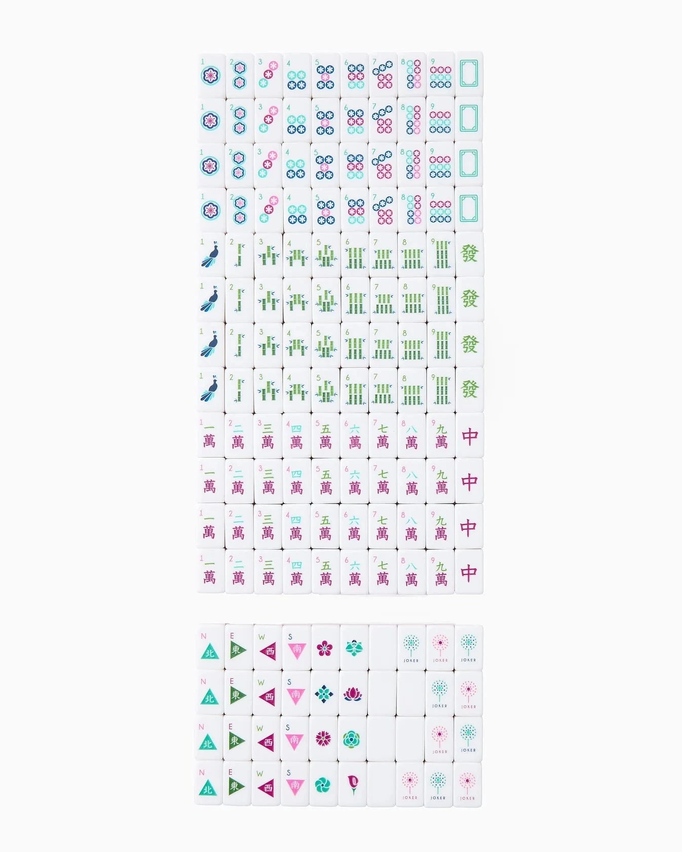 Mahjong Travel Set Charleston Home Decor - Games Oh My Mahjong 