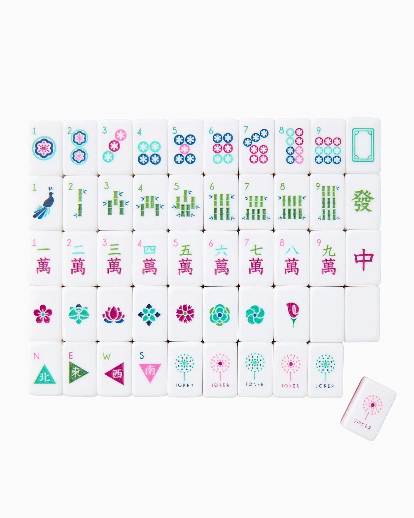 Mahjong Travel Set Charleston Home Decor - Games Oh My Mahjong 