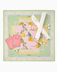 Citrus Songbird Mat Home Decor - Games Oh My Mahjong 