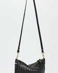 Petit Moyen Messenger Diagonal Black Crossbody Clare V. 