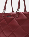 Medium Madison E/W Tote Claret Tote & Satchel MZ Wallace 